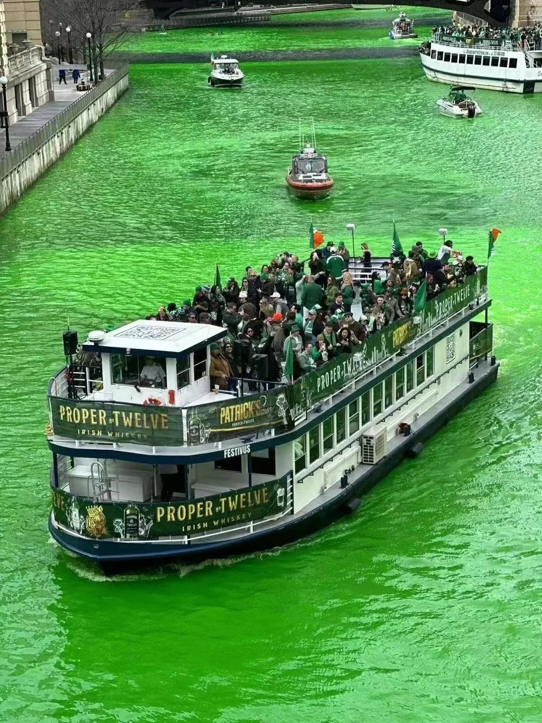 2025年芝加哥聖特帕里克節 | St. Patrick’s Day in Chicago | 格兰特公园
