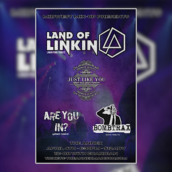 Tribute Night - Linkin Park, Three Days Grace, Incubus, RATM | The Annex