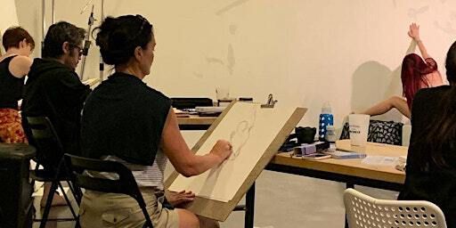 Life Drawing Social (Jazz Night) Sip and Draw | Firepit Art Gallery and Studios CIC