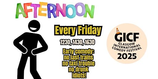 Friday Afternoon Comedy at GICF | Van Winkle - BBQ Grill - West End