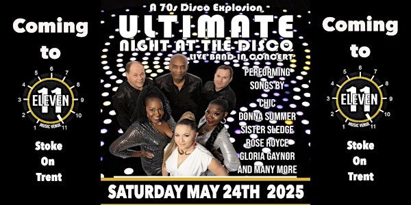 Ultimate night at the disco band live at Eleven Stoke | Eleven