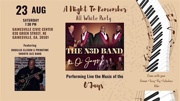 A Night to Remember All White Party | Gainesville Civic Center