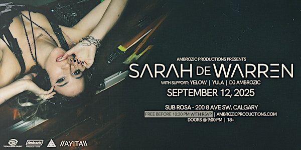 Sarah de Warren @ Sub Rosa | Sub Rosa