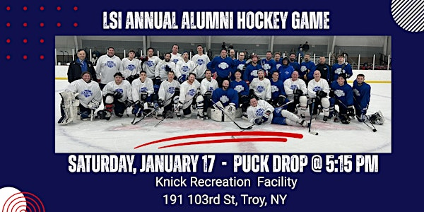 LSI Alumni Hockey Game 2026 | Knickerbocker Recreational Facilty