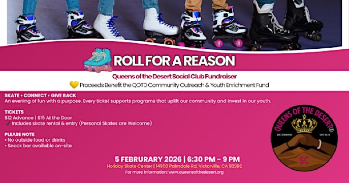 Roll for a Reason: Community Skate Fundraiser | Holiday Skating Center