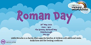 Roman day with Inflatables. | Little Miracles Charity