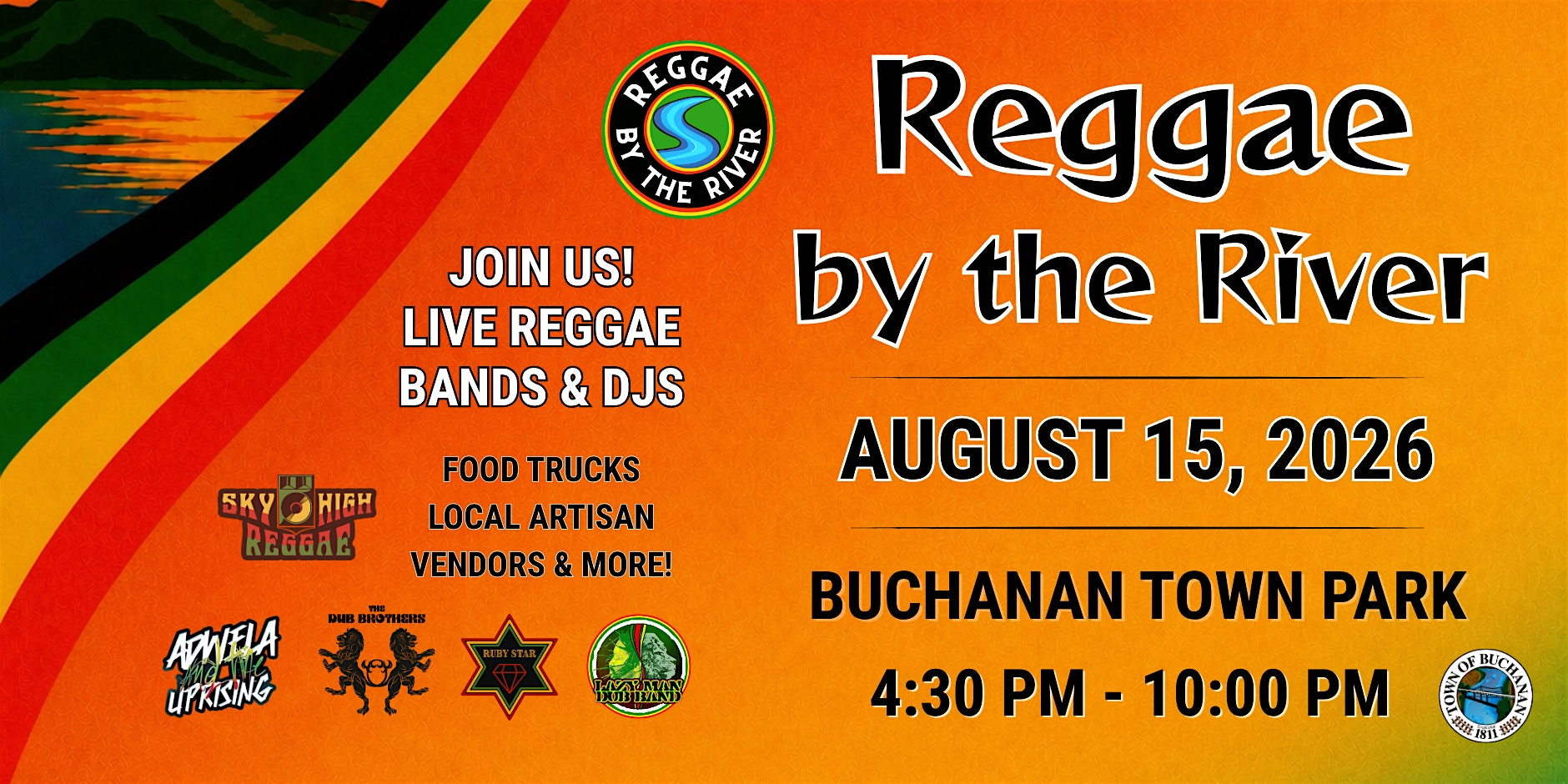 Reggae by the River | 485 Lowe St