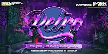 RETRO - The Best In 80s + 90s + 2000s | 35 Brunel Rd