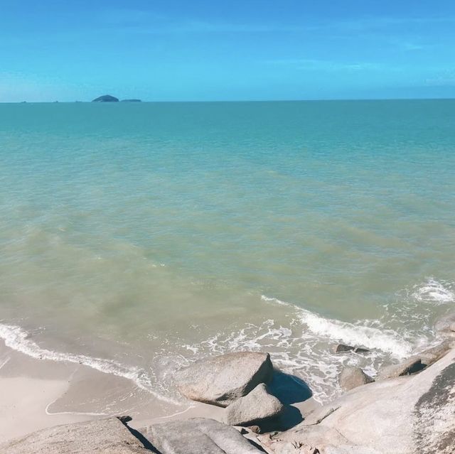 หาดเก้าเส้ง จังหวัดสงขลา