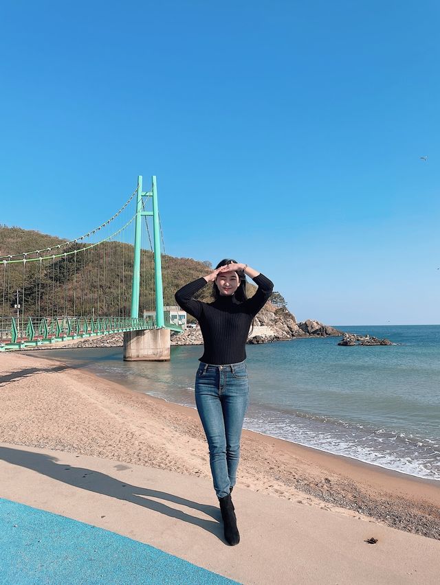 산책로가 잘 되어있는 가성비 수영장 리조트, 영덕 "씨포트리조트" 