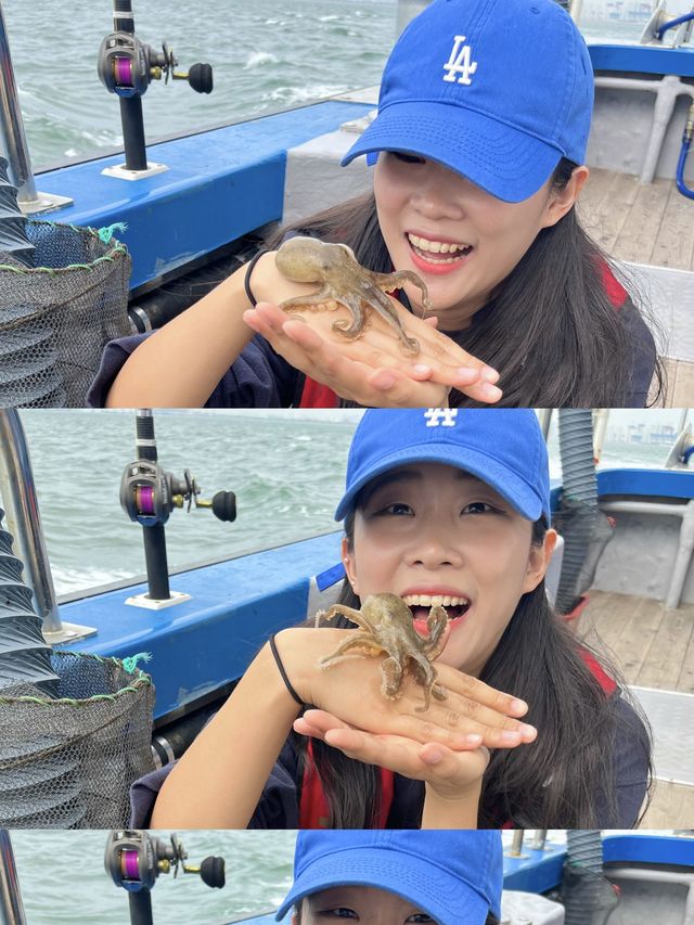 [경기]시화호 바다에서 쭈꾸미 낚시 떠나요