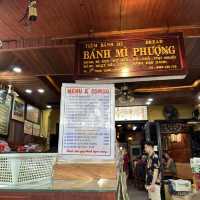 The “famous” bánh mì in Hoi An