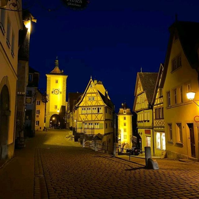 The Medieval Town Of Germany 