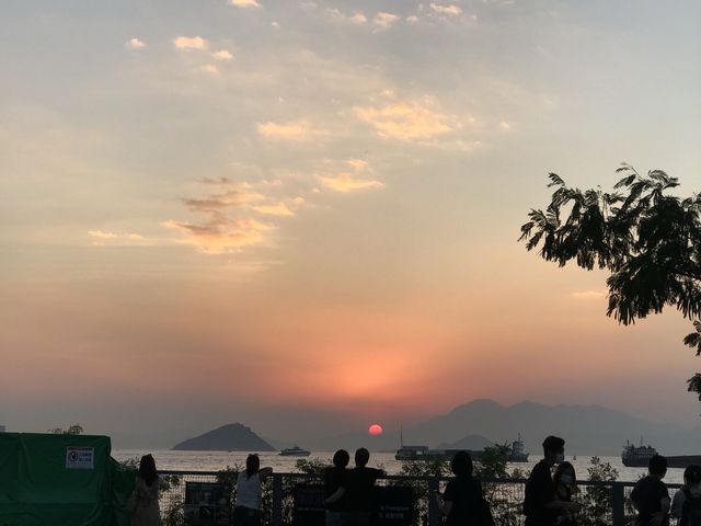 😍西九文化區嘆維港海景日落🌅