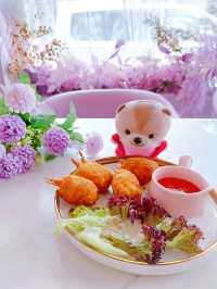 太子 | Purple Cafe | 紫色花主題咖啡店