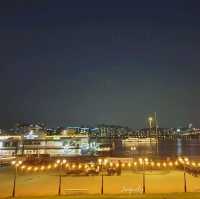 달빛노들 앞에서 인생샷 건져요:) 한강 피크닉