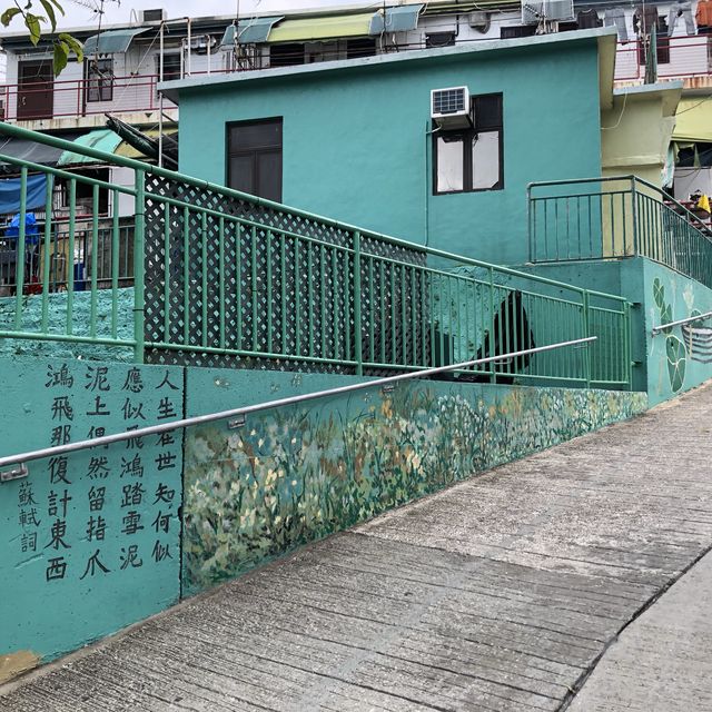 長洲西灣美經援村🏚壁畫處處📸打卡秘景