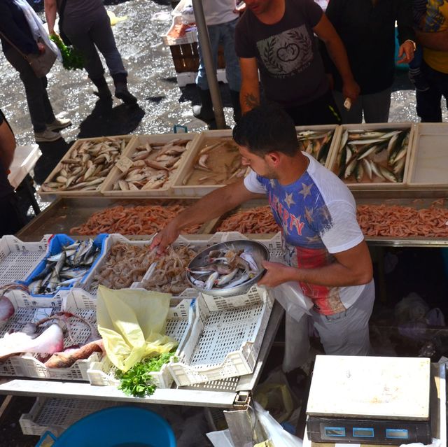 意大利 西西里島🔶Catania 🐟魚市場