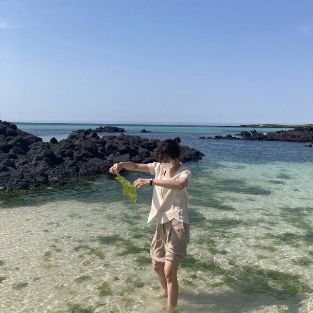 제주도 가장 맑은 바닷가_협재해수욕장