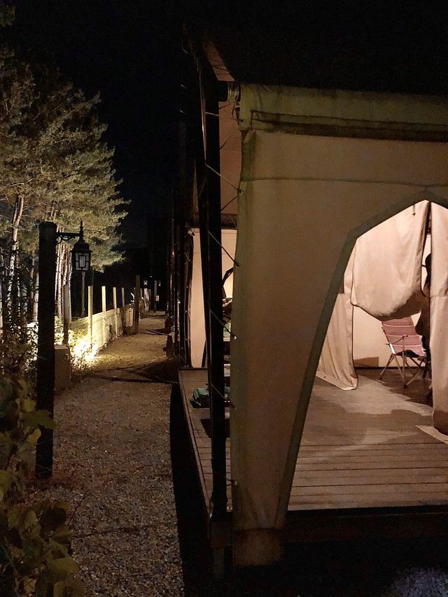 온수풀까지 있는 분위기 끝판왕 글램핑장 가평 ’크리스월드‘ 🏕️🥩🧳🔥