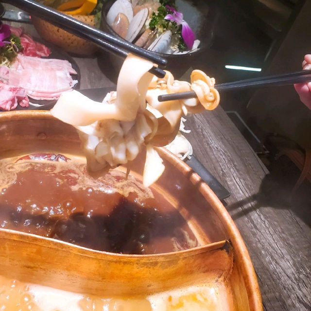 【食麻辣火鍋暖吓身】