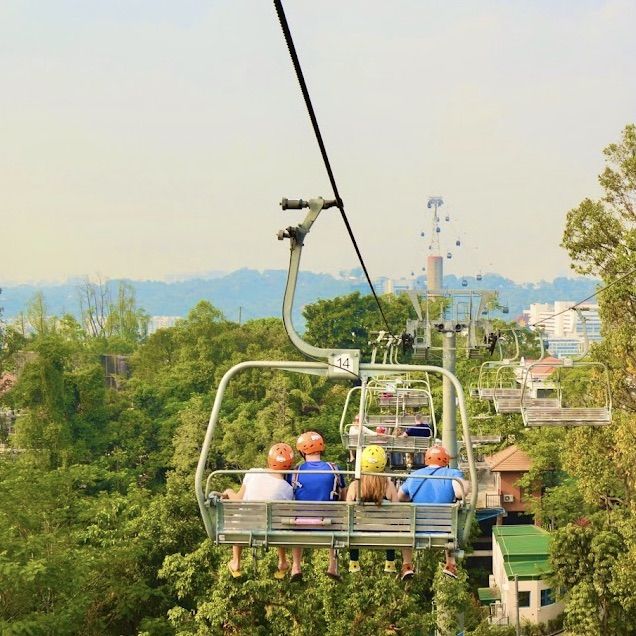 Fun attraction at Sentosa to