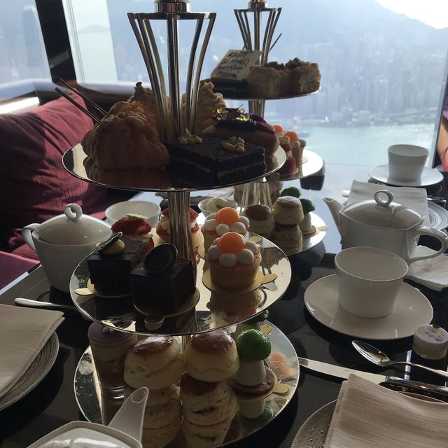 Ritz Carlton 102/F The Lounge & Bar Afternoon Tea Set
