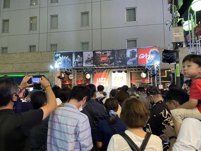 福岡中洲。秋の定番イベント『中洲jazz』(夜)