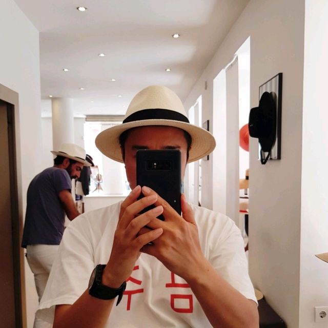 해외여행 리스본 모자 스토어