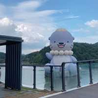 진주 금호지에는 귀염둥이 마스코트 하모🦭가 있어요!