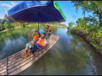 Bamboo raft ride on the Li river