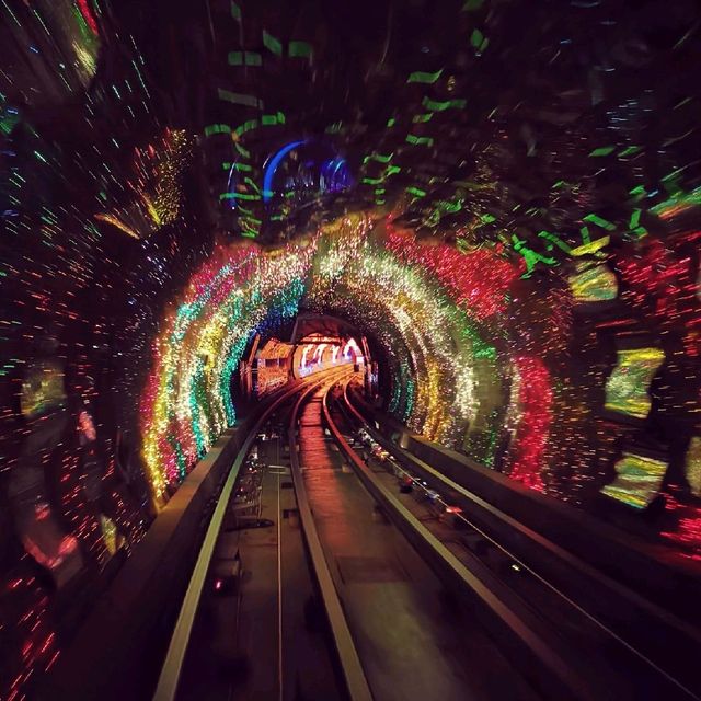 The bund sightseeing tunnel