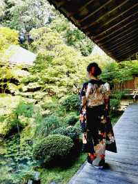 Kyoto's Nanzenji Temple is the preferred location for kimono photography.