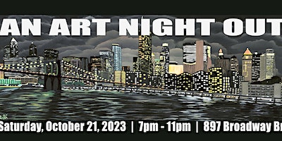 An Art Night Out | Brooklyn Art Cave, Broadway, Brooklyn, NY, USA