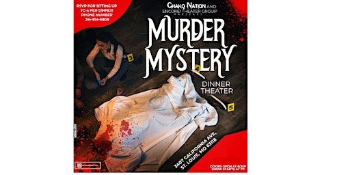 MURDER MYSTERY DINNER THEATER | 3407 California Ave