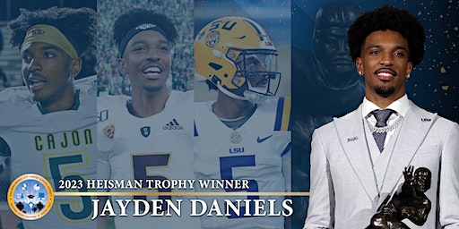 The Homecoming Celebration for 2023 Heisman Trophy Winner Jayden Daniels | 1200 W Hill Dr