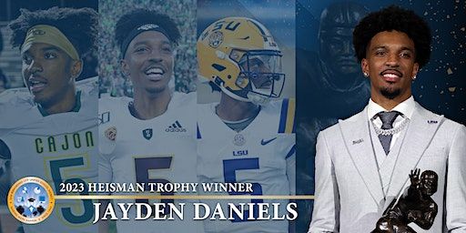 The Homecoming Celebration for 2023 Heisman Trophy Winner Jayden Daniels | 1200 W Hill Dr