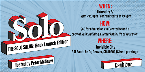 The Solo Salon: Book Launch Edition | Invisible City