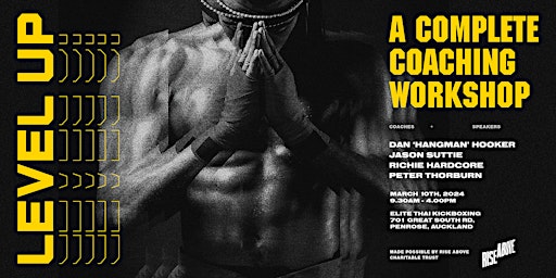 Level Up Coaching Workshop. | Elite Thai Kickboxing