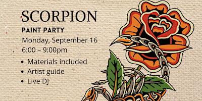 Scorpion Paint Party | Flagship Taproom