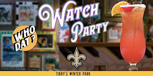 Saints vs Browns Watch Party at Tibby' New Orleans Kitchen in Winter Park | Tibby's New Orleans Kitchen