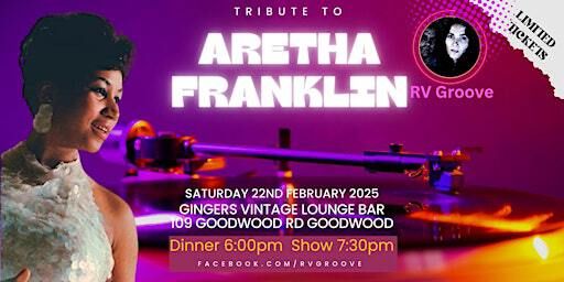 A Tribute to Aretha Franklin | Gingers Vintage Lounge Bar