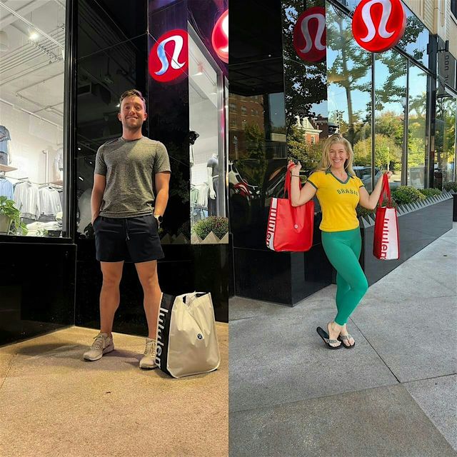 Join Alex and Megan for their in-store photo reveal | lululemon