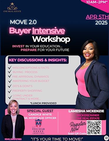 Move 2.0 Buyer Intensive Workshop | 1924 Reeves St suite 204
