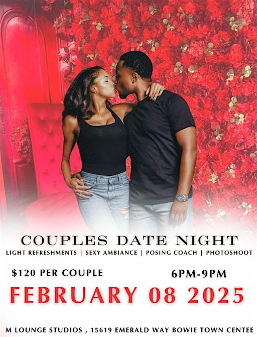 Couple's Date Night: Romantic Photoshoot Experience | M Lounge Studios