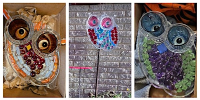 * WAITLISTED * Dinner & Craft night Mama Mia's - Upcycled Garden Owl Art | 27770 Plymouth Rd