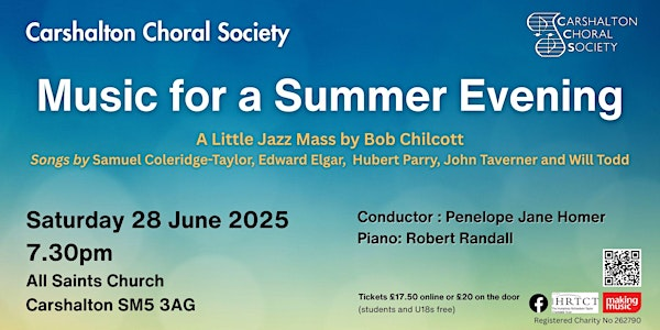 Music for a Summer Evening | All Saints Church, Carshalton