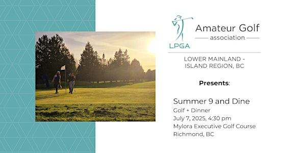 LPGA Amateurs Association Summer 9 and Dine | Mylora Executive Golf Course