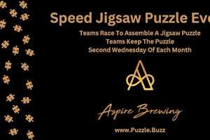 Speed Puzzling at Aspire Brewing in Middletown, NY | Aspire Brewing