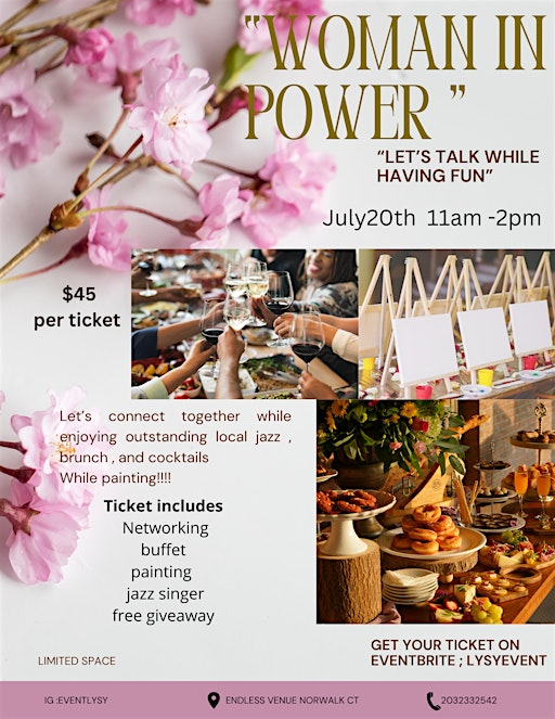 Woman in power let’s talk while having fun | Endless Event Venue